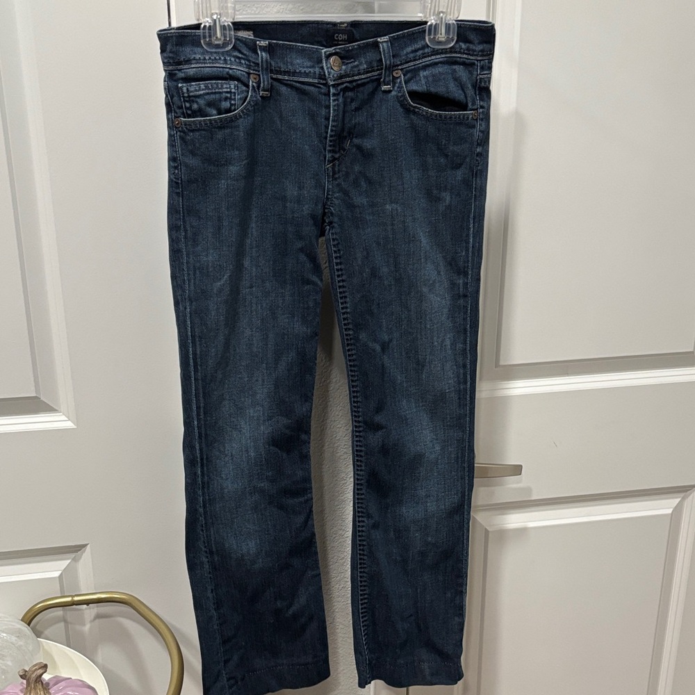 GUC Dark Blue Citizens of Humanity Low Waist Bootcut Jeans